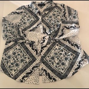 Blouse, pretty print